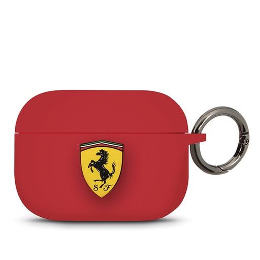 Ferrari Hülle für AirPods Pro cover Rot Silikon