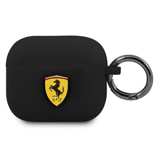 Ferrari Hülle für AirPods 3 cover /schwarz Silikon