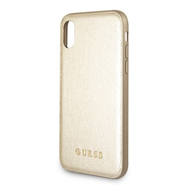 iPhone X/XS Hülle Geuss Iridescent Hard Case - Gold