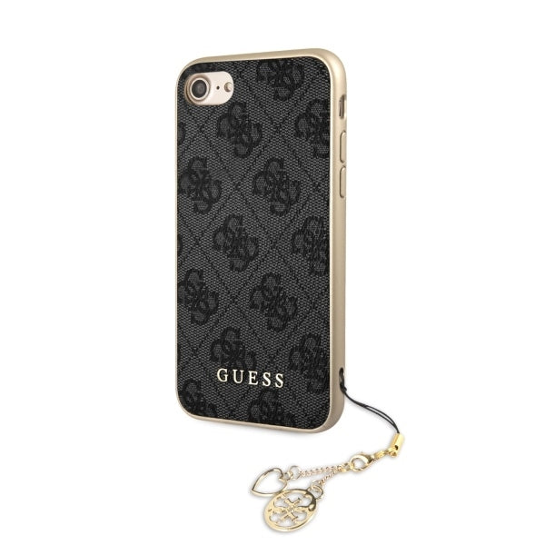 iphone-7-8-hulle-guess-4g-charms-schutzhulle-hardcover-grau