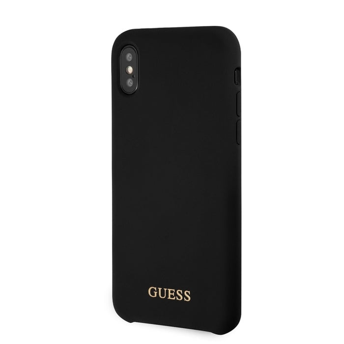 iphone-x-xs-handyhulle-guess-silikone-hard-cover-schwarz