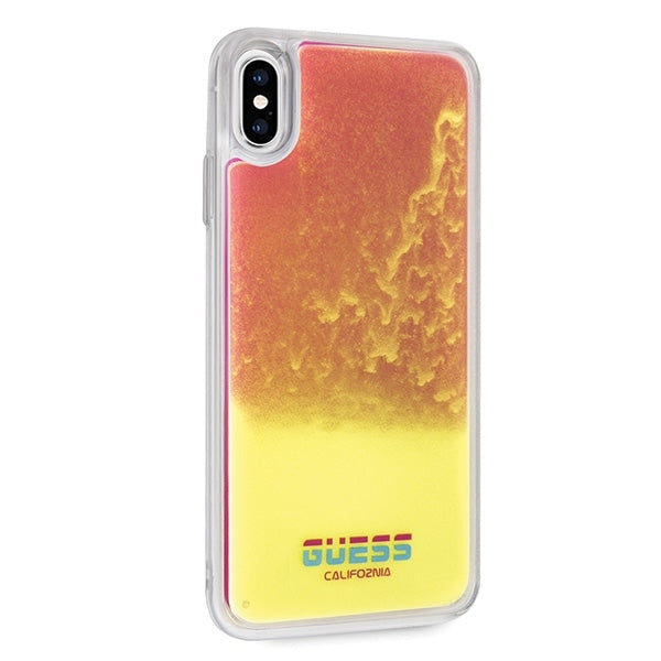 iphone-xs-max-handyhulle-guess-glow-in-the-dark-pc-tpu-cover-sand-rosa