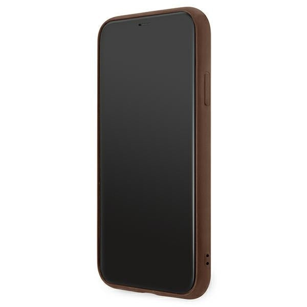 iPhone 11 HandyHülle - Guess 4G Cover Braun