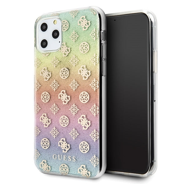 iPhone 11 Pro HandyHülle Guess Iridescent 4G Peony Cover