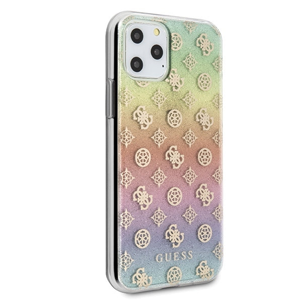 iPhone 11 Pro HandyHülle Guess Iridescent 4G Peony Cover