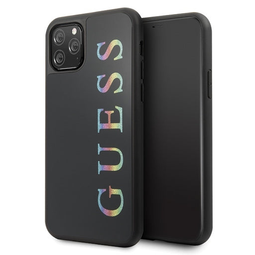iPhone 11 Pro Hülle Guess Multicolor Glitter Cover /Schwarz