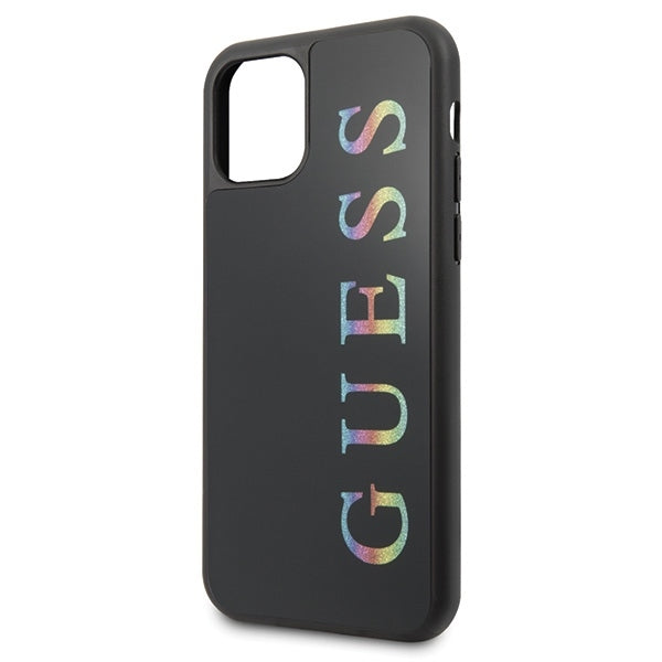 iphone-11-pro-hulle-guess-multicolor-glitter-cover-schwarz