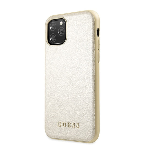 iPhone 11 Pro HandyHülle - Guess - IriDescent Cover - Gold