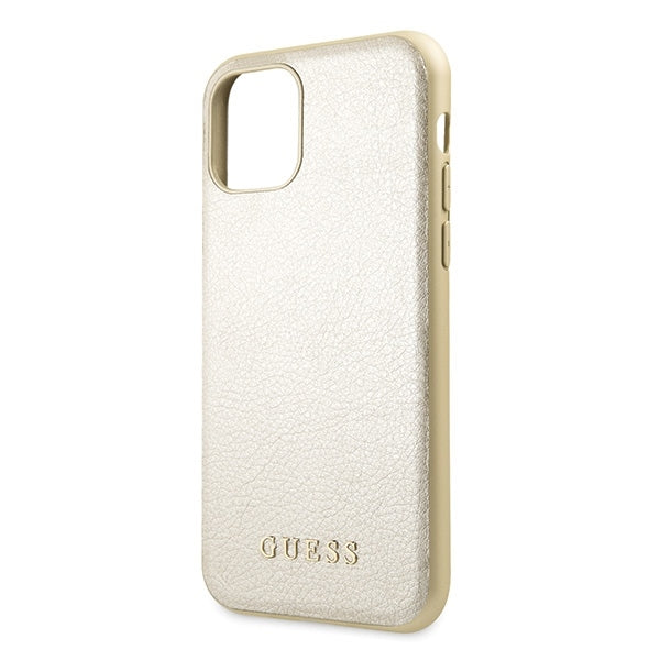 iPhone 11 Pro HandyHülle - Guess - IriDescent Cover - Gold