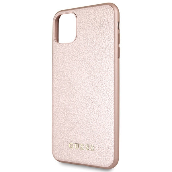 iPhone 11 Pro Max HandyHülle - Guess - IriDescent Cover - Rosa