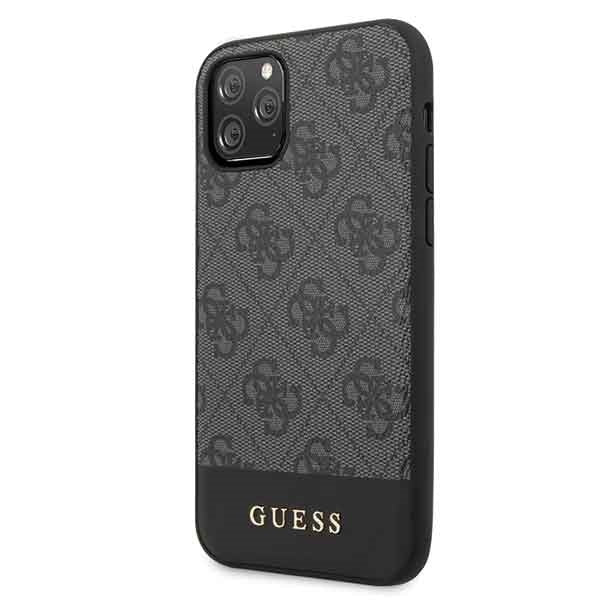 iphone-11-pro-hulle-guess-4g-stripe-collection-case-grau
