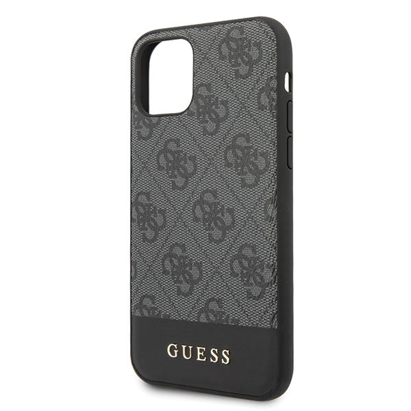 iphone-11-pro-max-hulle-guess-4g-stripe-collection-case-grau