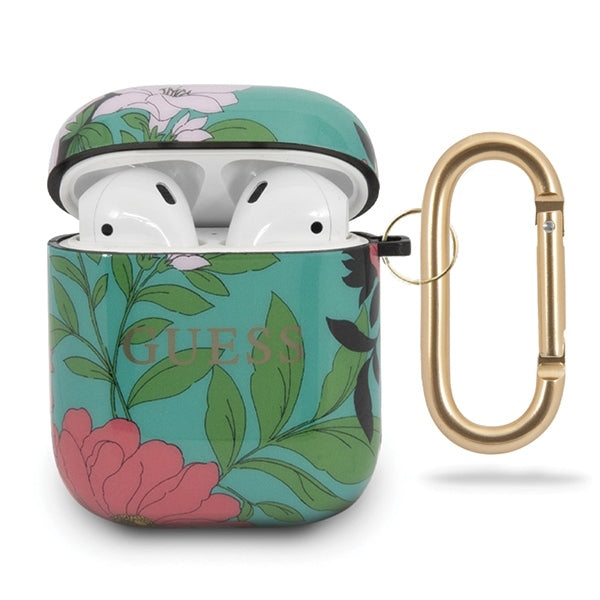 Airpods Hülle Guess Silikon Floral N.1 Cover