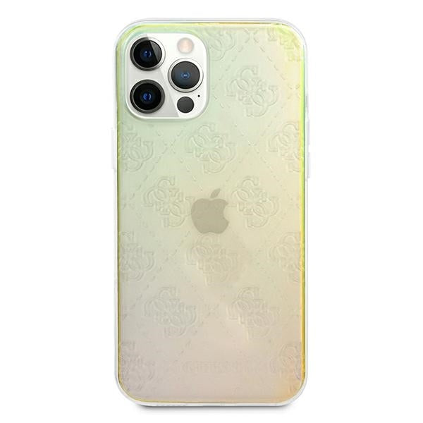 Schutzhülle Guess iPhone 12/12 Pro 6,1" /iridescent hardcase 4G 3D Pattern