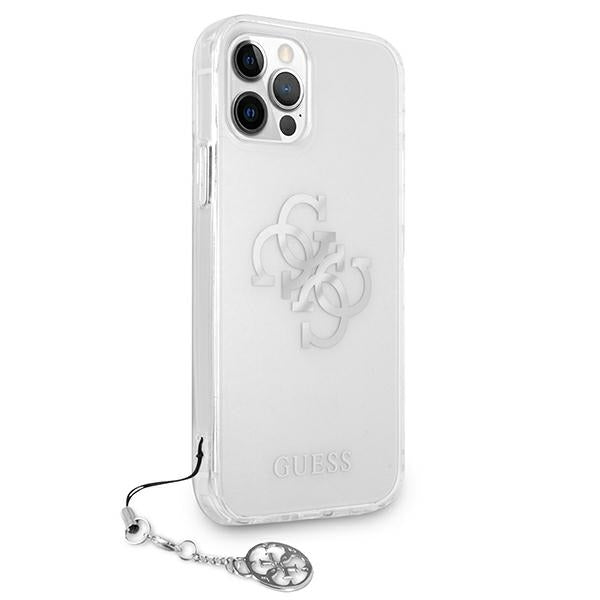guess-hulle-fur-iphone-12-pro-max-6-7-transparent-case-4g-silber-charms-collection