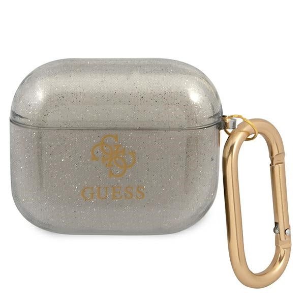 Guess Hülle Für AirPods 3 cover /schwarz Glitter Collection