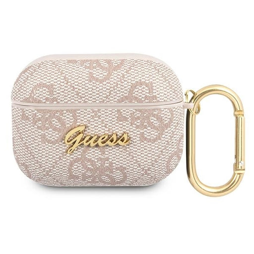 Guess Hülle Für AirPods Pro cover /Rosa 4G Script Metal Collection