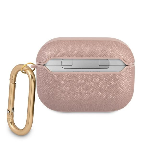 guess-hulle-fur-airpods-pro-cover-rosa-saffiano-script-metal-collection