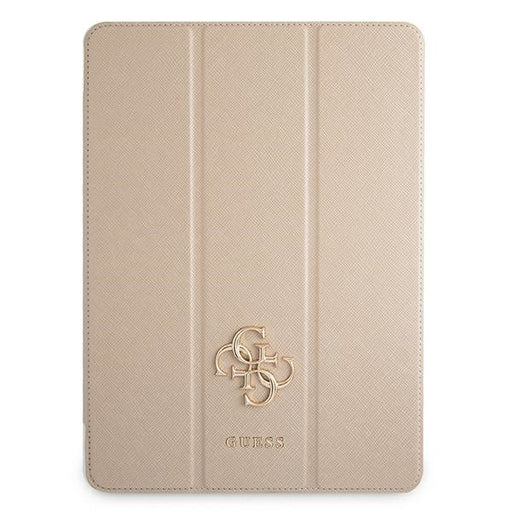 Guess iPad 12,9" 2021 Book Cover /gold Saffiano Collection