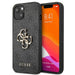 Guess Hülle für iPhone 13 6,1" /Grau hardCase 4G Big Metal Logo