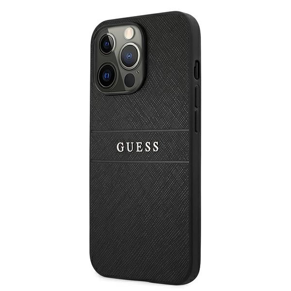 guess-hulle-fur-iphone-13-pro-13-6-1-schwarz-saffiano-strap
