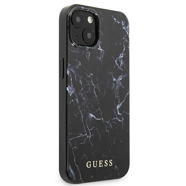 guess-hulle-fur-iphone-13-6-1-schwarz-hardcase-marble