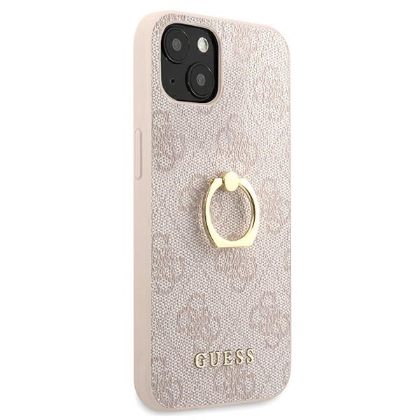 guess-hulle-fur-iphone-13-mini-5-4-rosa-hardcase-4g-with-ring-stand