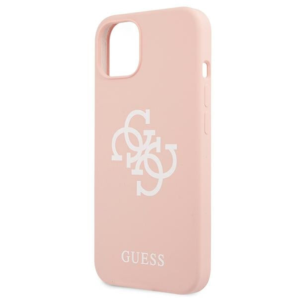 guess-hulle-fur-iphone-13-mini-5-4-rosa-hard-case-silikon-4g-logo