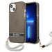Guess Hülle für iPhone 13 6,1" /Schwarz hardCase Translucent Stap