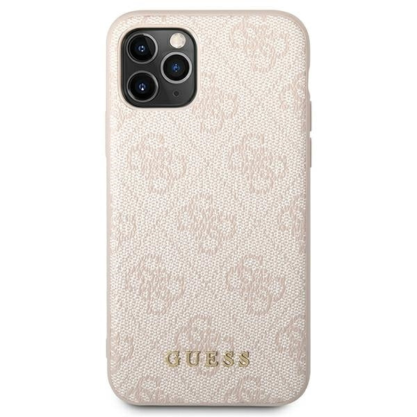guess-hulle-fur-iphone-11-pro-5-8-rosa-hard-case-4g-metal-gold-logo
