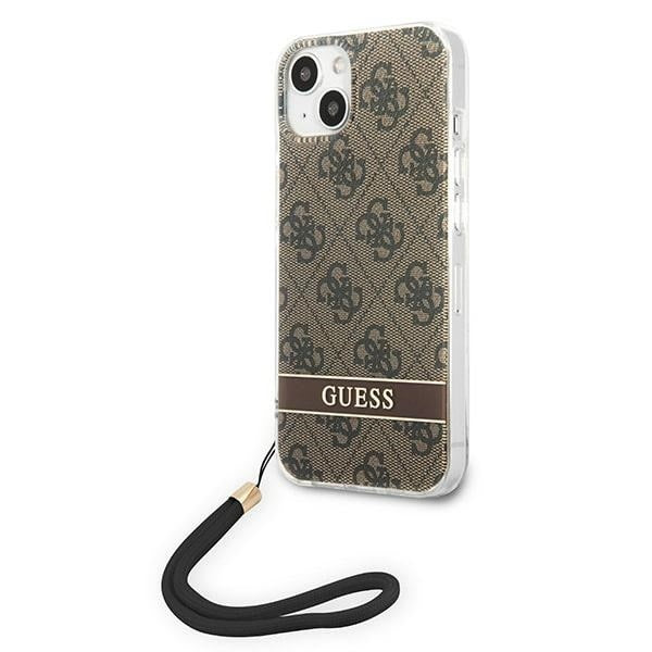 guess-hulle-fur-iphone-14-6-1-braun-hardcase-4g-print-strap