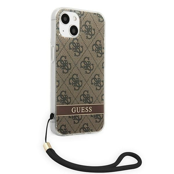 guess-hulle-fur-iphone-14-6-1-braun-hardcase-4g-print-strap