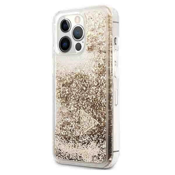 guess-hulle-fur-iphone-14-pro-6-1-gold-hardcase-glitter-charms