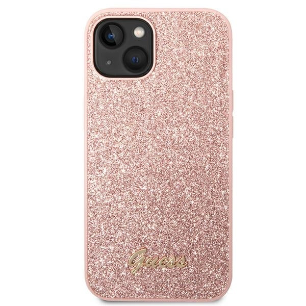 guess-hulle-fur-iphone-14-6-1-rosa-hard-case-glitter-script