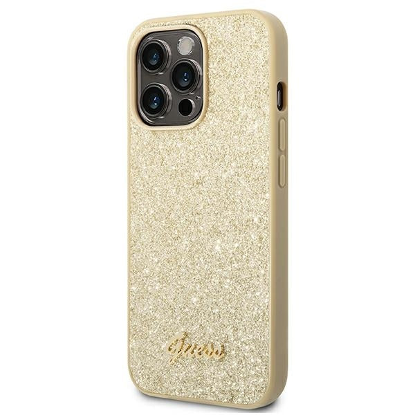 guess-hulle-fur-iphone-14-pro-6-1-gold-hard-case-glitter-script