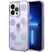 Guess Hülle für iPhone 14 Pro Max 6,7" /lilac hard Case Peony Glitter