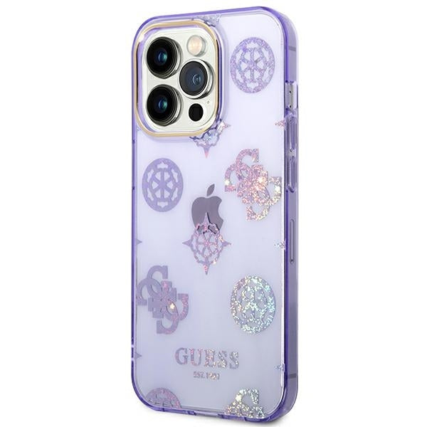guess-hulle-fur-iphone-14-pro-max-6-7-lilac-hard-case-peony-glitter
