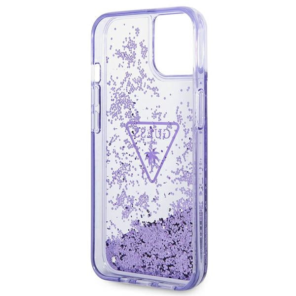 guess-hulle-fur-iphone-14-plus-6-7-lila-case-liquid-glitter-palm-collection