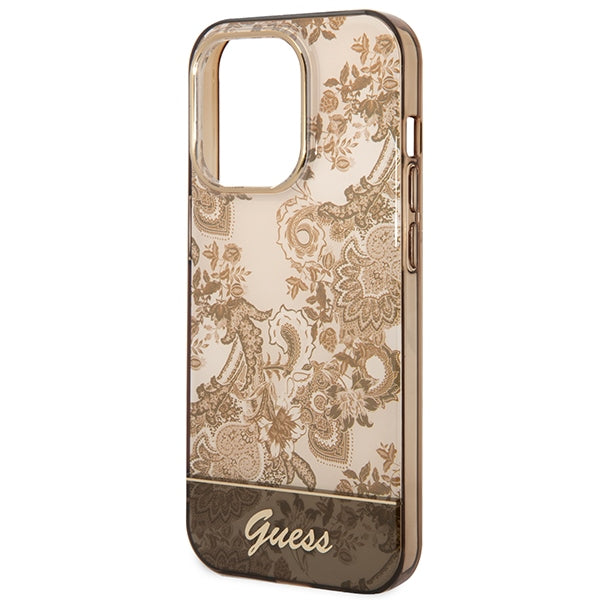 guess-hulle-fur-iphone-14-pro-6-1-ochre-hardcase-porcelain-collection