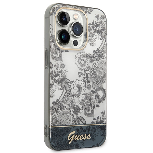 guess-hulle-fur-iphone-14-pro-6-1-grau-hardcase-porcelain-collection