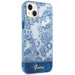 guess-hulle-fur-iphone-14-6-1-blau-hardcase-porcelain-collection