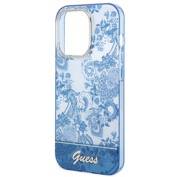 guess-hulle-fur-iphone-14-pro-max-6-7-blau-hardcase-porcelain-collection