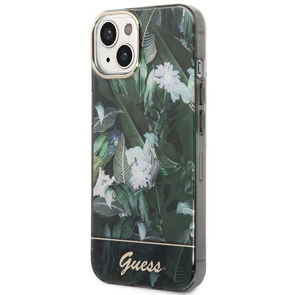 guess-hulle-fur-iphone-14-plus-6-7-grun-hardcase-jungle-collection