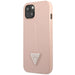 guess-hulle-fur-iphone-14-6-1-rosa-hardcase-saffianotriangle-logo