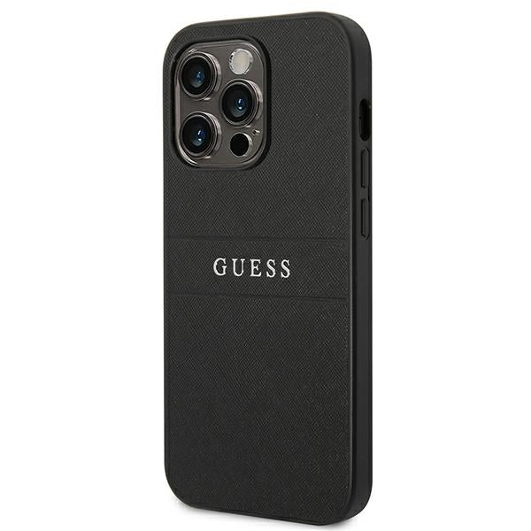 guess-hulle-fur-iphone-14-pro-6-1-schwarz-saffiano-strap