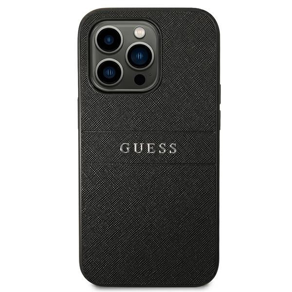 guess-hulle-fur-iphone-14-pro-6-1-schwarz-saffiano-strap