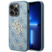 Guess Hülle für iPhone 14 Pro 6,1" /blau hardCase 4G Big Metal Logo