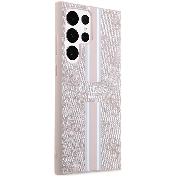 guess-hulle-fur-samsung-galaxy-s23-ultra-rosa-case-hulle-4g-printed-stripe