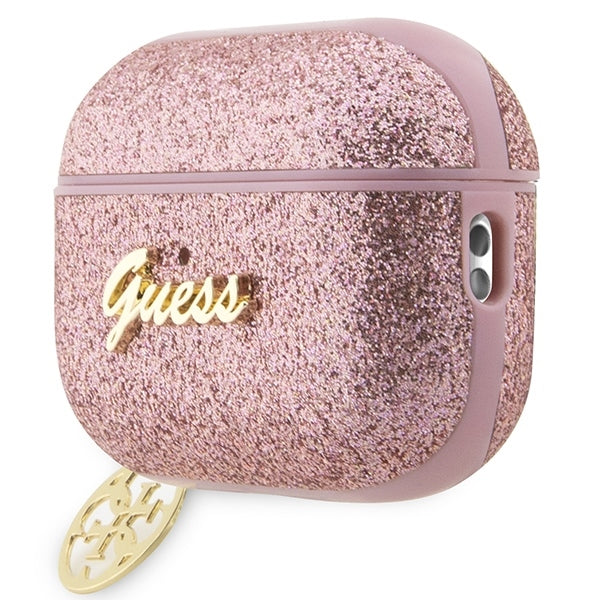 guess-hulle-fur-airpods-pro-2-2022-2023-cover-rosa-glitter-flake-4g-charm