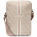 Guess Hülle Tasche für Tablet Torba 10" Rosa 4G Stripes Tablet Bag